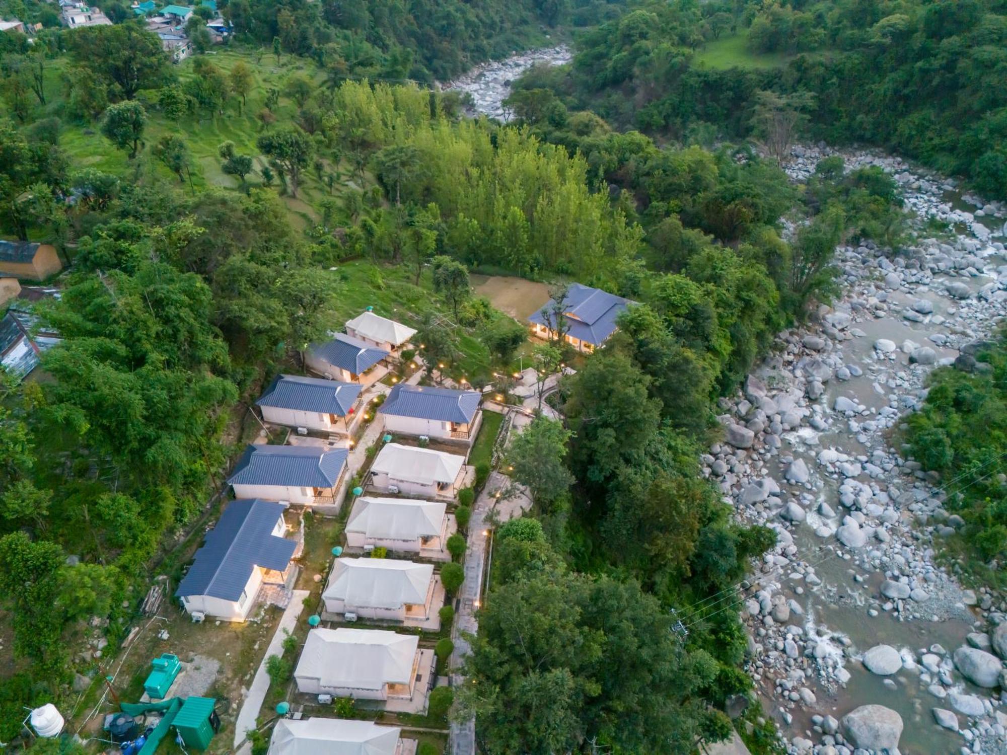 Dev Bhoomi Farms & Cottages Dharamszala Kültér fotó